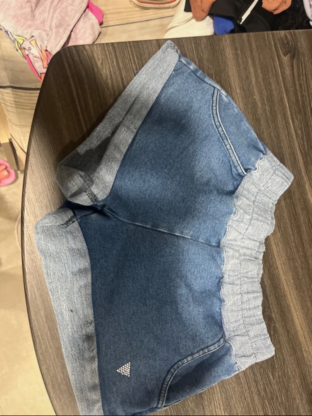 Guess Girls Blue Denim Shorts